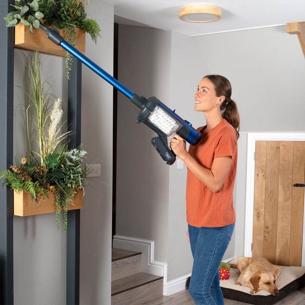 Numatic Henry Quick Pet HEN.100PET Cordless Vacuum Cleaner, Blue