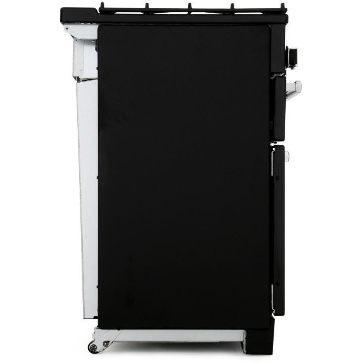 Rangemaster PROP110DFFGB/C 110cm Dual Fuel Range Cooker Professional Plus Black / Chrome, A Rated