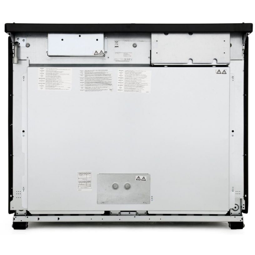 Rangemaster PROP110DFFGB/C 110cm Dual Fuel Range Cooker Professional Plus Black / Chrome, A Rated