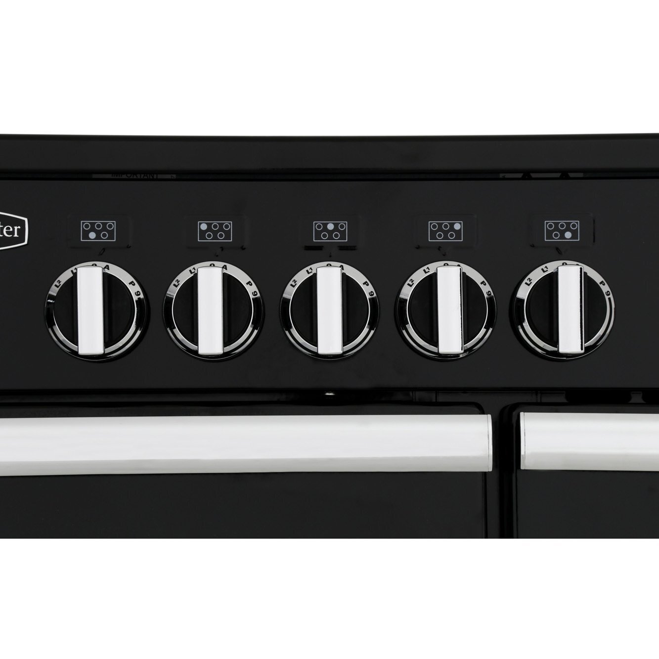 Rangemaster PROP90EICY/C 90cm Induction Range Cooker Professional Plus Cranberry / Chrome, A Rated