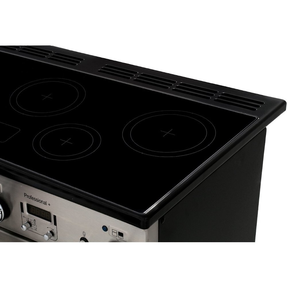 Rangemaster PROP110EIGB/C 110cm Induction Range Cooker Professional Plus Black / Chrome, A Rated