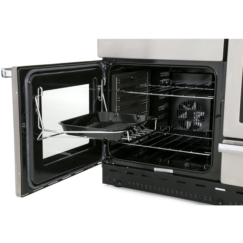 Rangemaster PROP110EIGB/C 110cm Induction Range Cooker Professional Plus Black / Chrome, A Rated