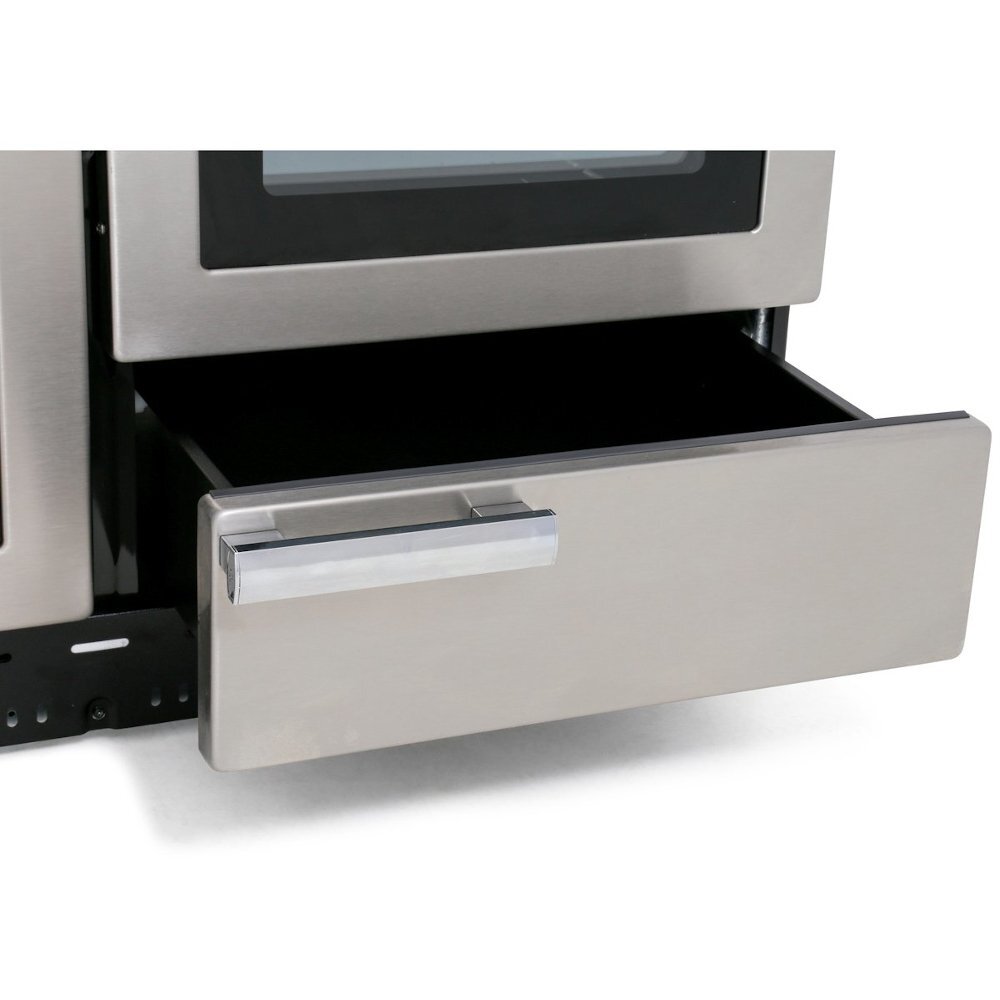 Rangemaster PROP110EIGB/C 110cm Induction Range Cooker Professional Plus Black / Chrome, A Rated