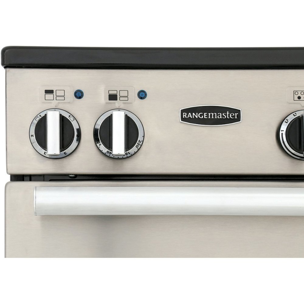 Rangemaster PROP110EICY/C 110cm Induction Range Cooker Professional Plus Cranberry / Chrome, A Rated