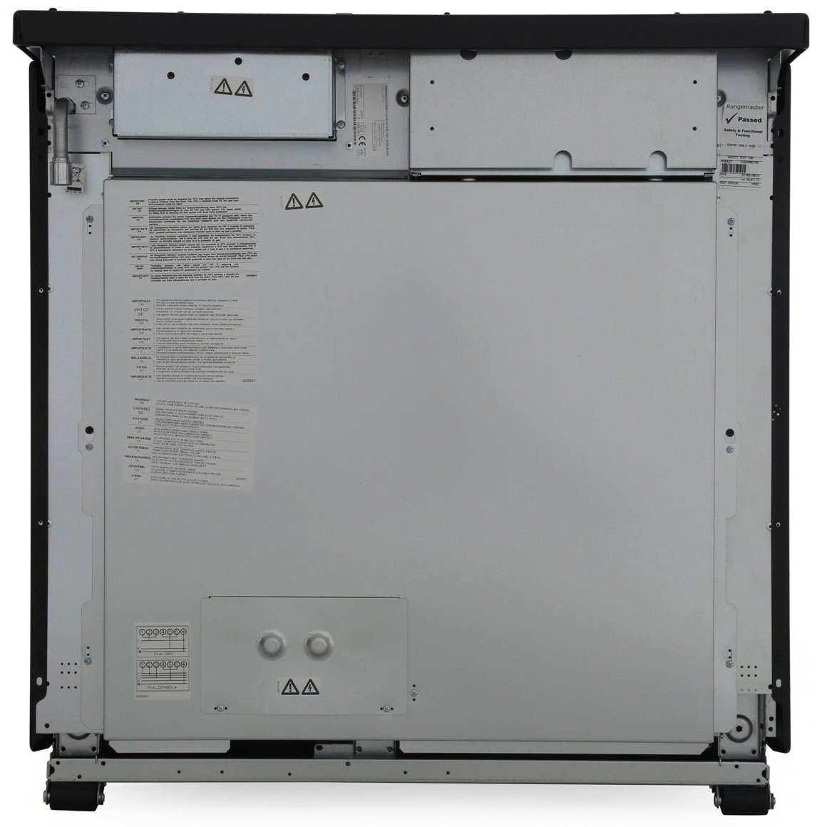 Rangemaster PROP90ECCR/C 90cm Ceramic Range Cooker Professional Plus Cream / Chrome, A Rated