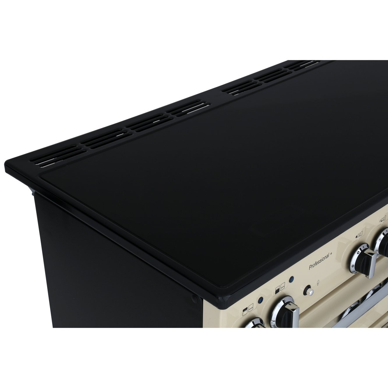 Rangemaster PROP110ECCR/C 110cm Ceramic Range Cooker Professional Plus Cream / Chrome, A Rated