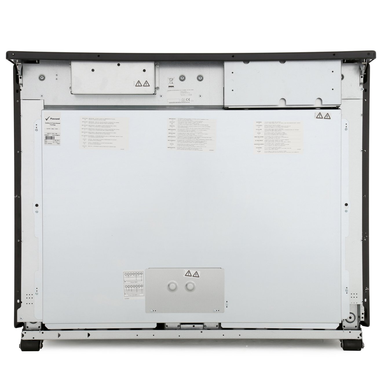 Rangemaster PROP110ECCR/C 110cm Ceramic Range Cooker Professional Plus Cream / Chrome, A Rated