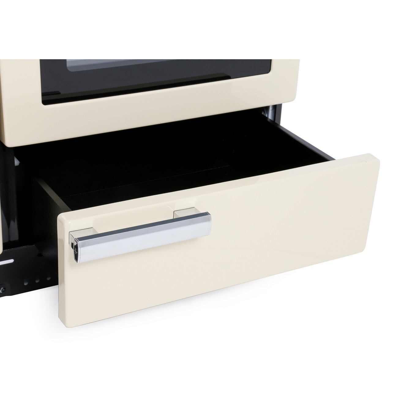 Rangemaster PROP110ECGB/C 110cm Ceramic Range Cooker Professional Plus Black / Chrome, A Rated