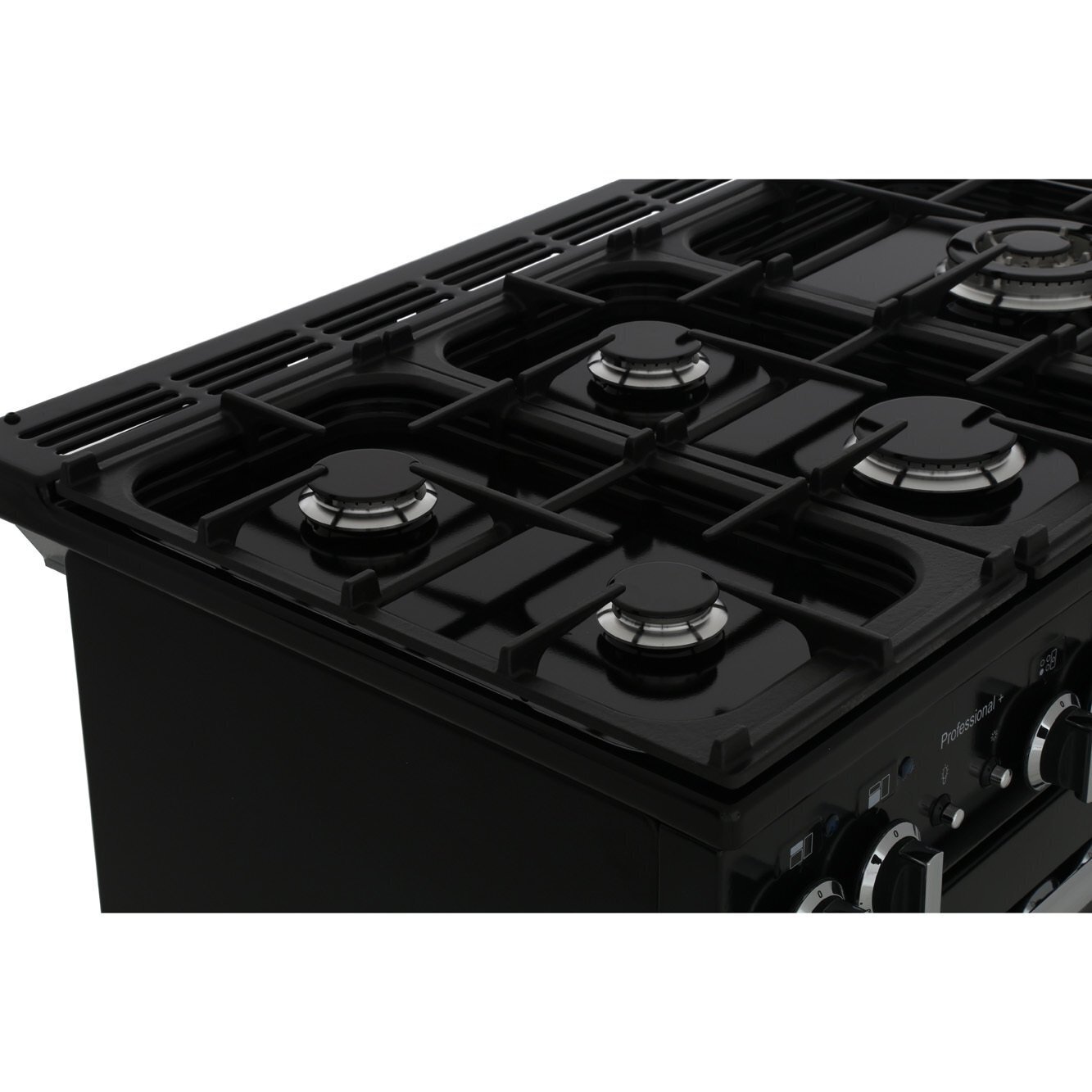 Rangemaster PROP90NGFCR/C 90cm Gas Range Cooker Professional Plus Cream / Chrome, A Rated