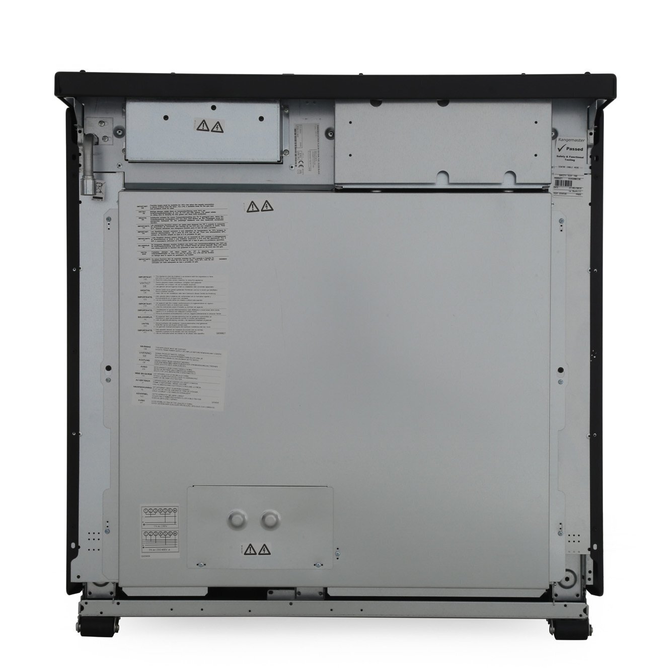 Rangemaster PROP90NGFCR/C 90cm Gas Range Cooker Professional Plus Cream / Chrome, A Rated