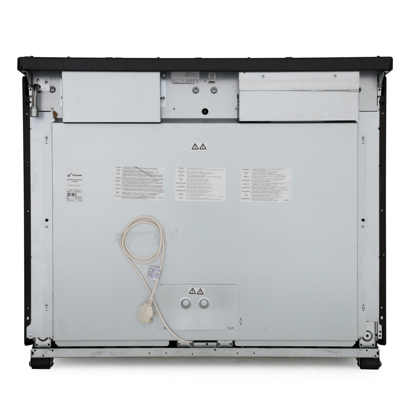 Rangemaster PROP110NGFCR/C 110cm Gas Range Cooker Professional Plus Cream / Chrome, A Rated