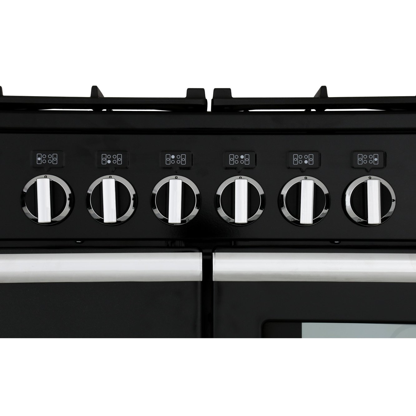 Rangemaster PROP110NGFCR/C 110cm Gas Range Cooker Professional Plus Cream / Chrome, A Rated