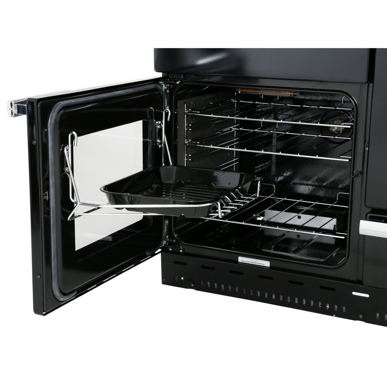 Rangemaster PROP110NGFCY/C 110cm Gas Range Cooker Professional Plus Cranberry / Chrome, A Rated