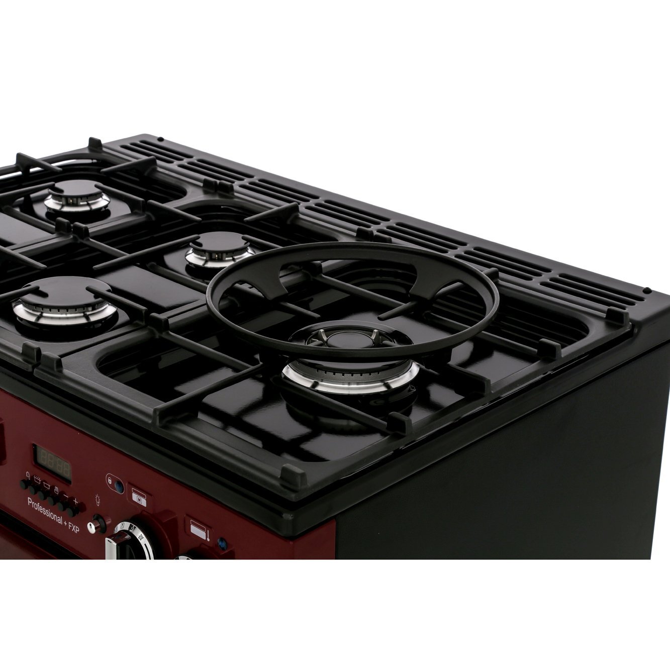 Rangemaster PROP90FXPDFFSS/C 90cm Dual Fuel Range Cooker Professional Plus FXP Stainless Steel / Chrome, A Rated