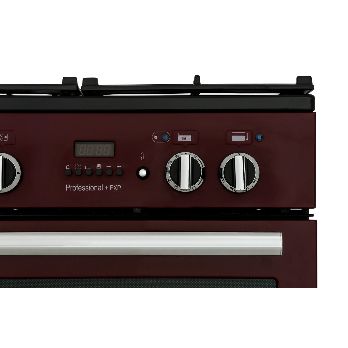 Rangemaster PROP90FXPDFFSS/C 90cm Dual Fuel Range Cooker Professional Plus FXP Stainless Steel / Chrome, A Rated