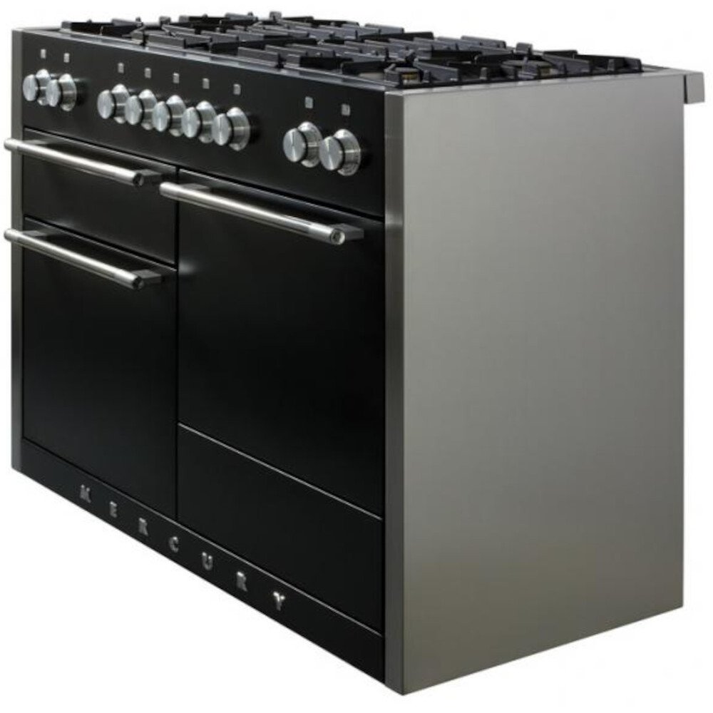 Buy Mercury MCY1200DFAB Ash Black 120cm+ Dual Fuel Range Cooker (92950