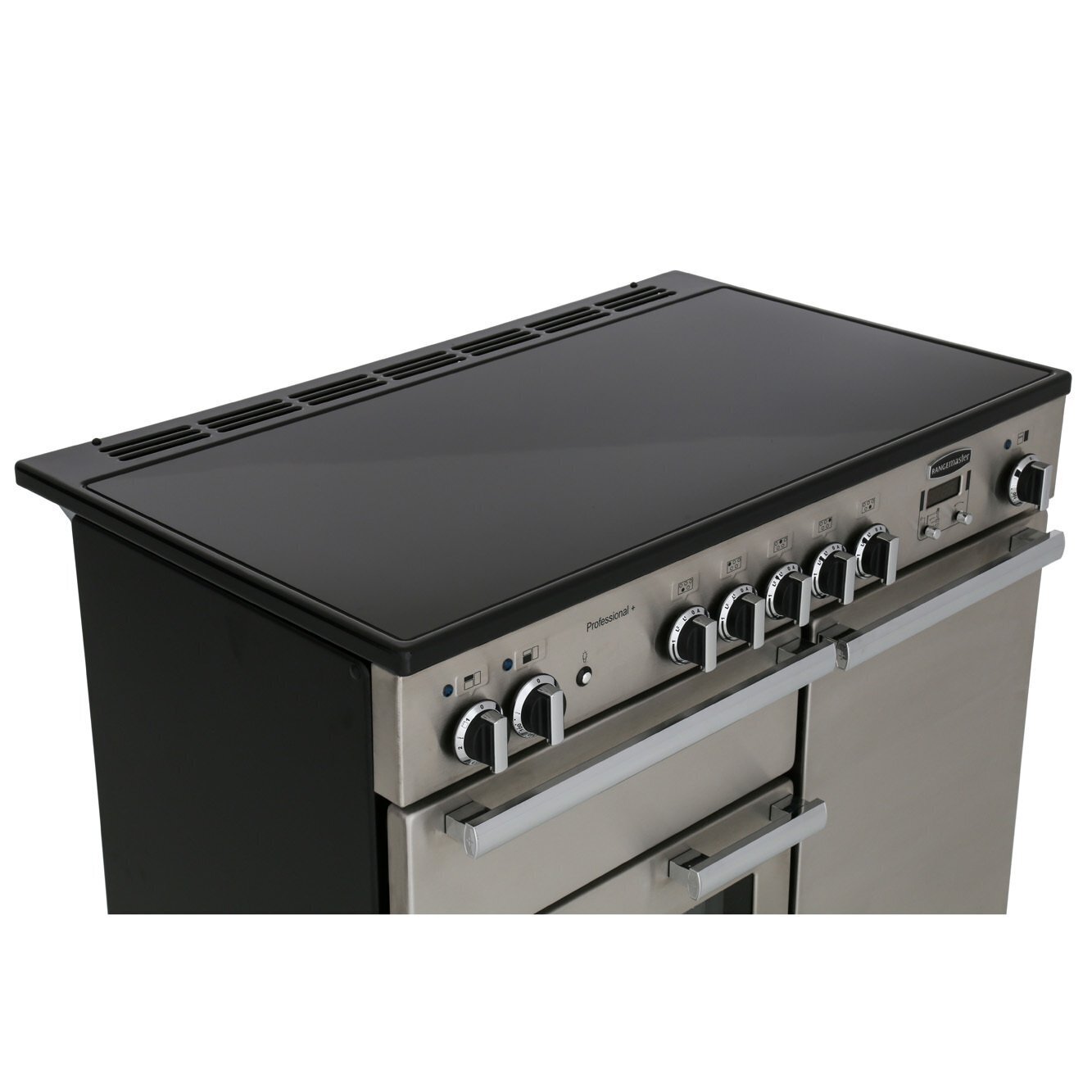 Rangemaster PROP100EIGB/C 100cm Induction Range Cooker Professional Plus Black / Chrome, A Rated
