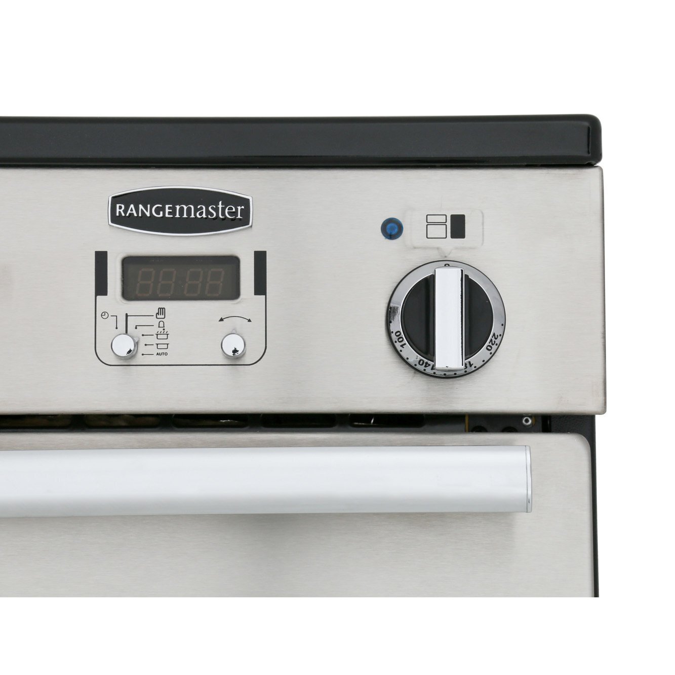 Rangemaster PROP100EICY/C 100cm Induction Range Cooker Professional Plus Cranberry / Chrome, A Rated