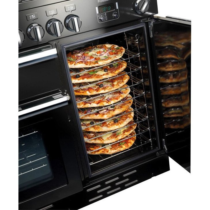 Rangemaster PROP100EICY/C 100cm Induction Range Cooker Professional Plus Cranberry / Chrome, A Rated