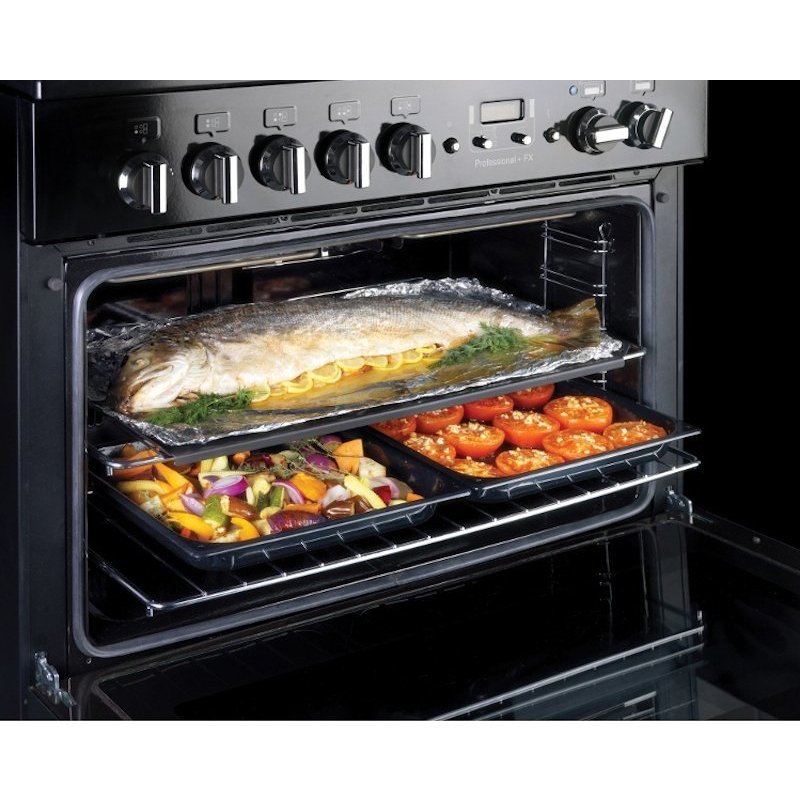 Rangemaster PROP90FXEISS/C 90cm Induction Range Cooker Professional Plus FX Stainless Steel / Chrome, A Rated