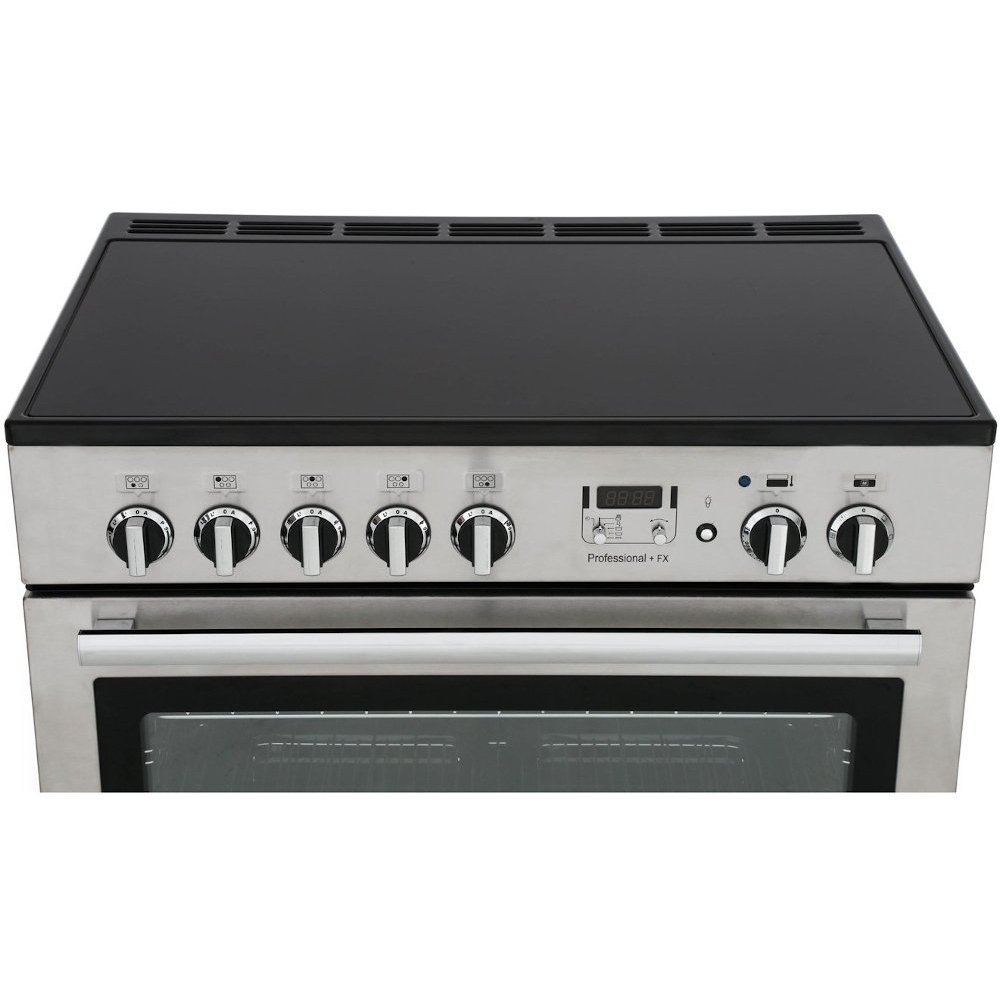 Rangemaster PROP90FXEIGB/C 90cm Induction Range Cooker Professional Plus FX Black / Chrome, A Rated