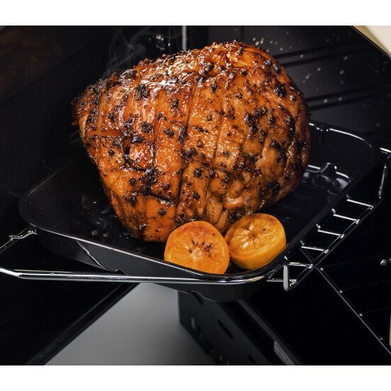 Rangemaster PDL110DFFSS/C 110cm Dual Fuel Range Cooker Professional Deluxe Stainless Steel / Chrome, A Rated