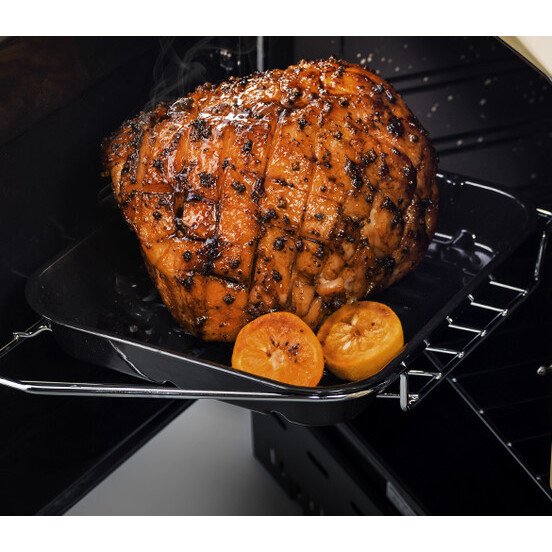 Rangemaster PDL90EIGB/C 90cm Induction Range Cooker Professional Deluxe Black / Chrome, A Rated