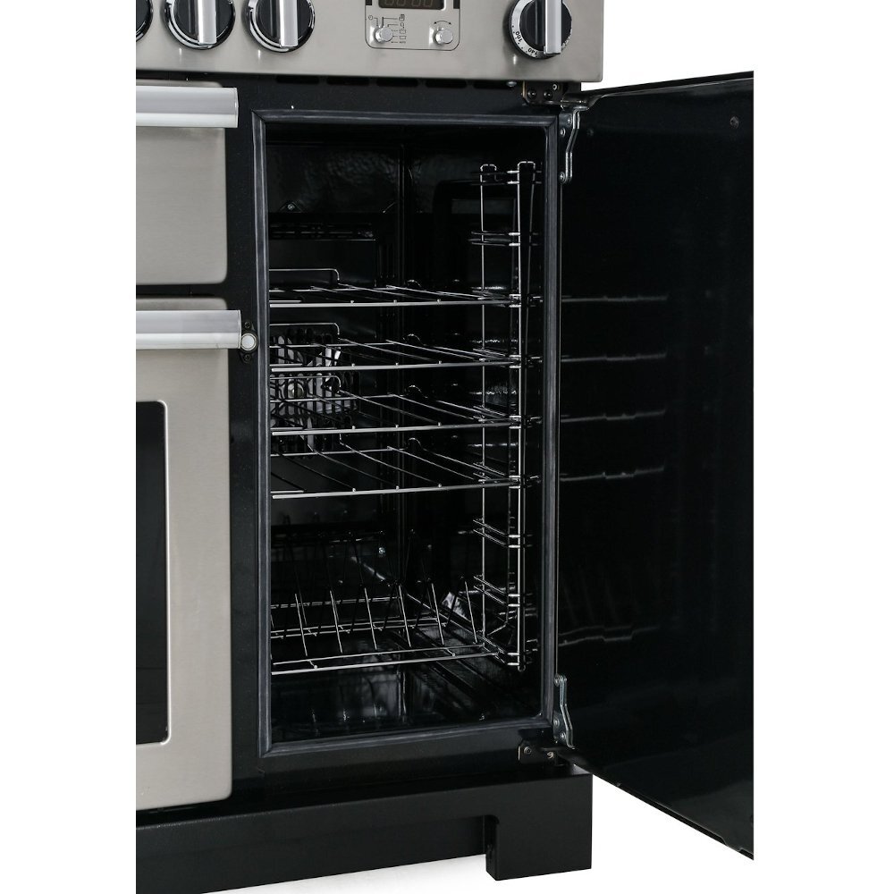 Rangemaster PDL90EICR/C 90cm Induction Range Cooker Professional Deluxe Cream / Chrome, A Rated