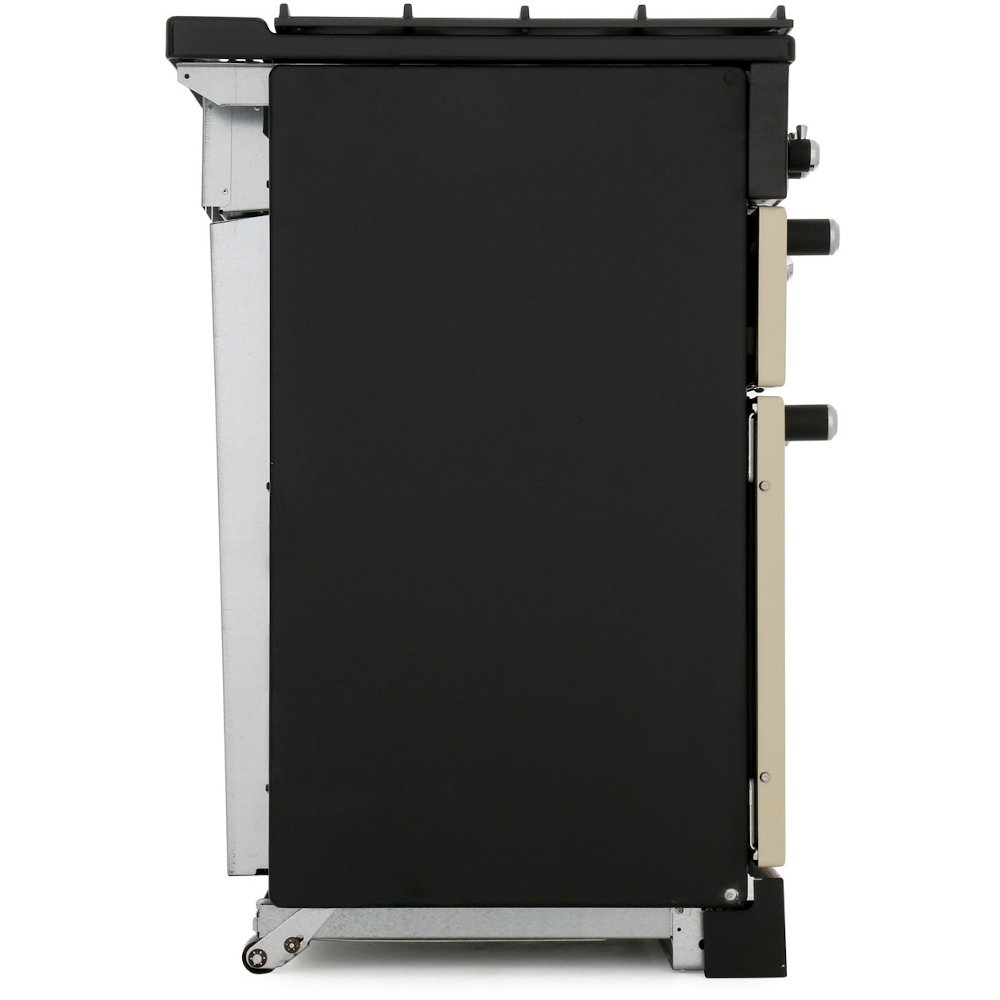 Rangemaster KCH100DFFCR/C 100cm Dual Fuel Range Cooker Kitchener Cream / Chrome, A Rated