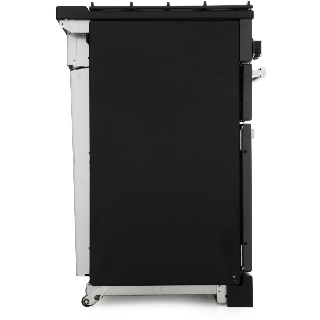 Rangemaster PDL100DFFWH/C 100cm Dual Fuel Range Cooker Professional Deluxe White / Chrome, A Rated