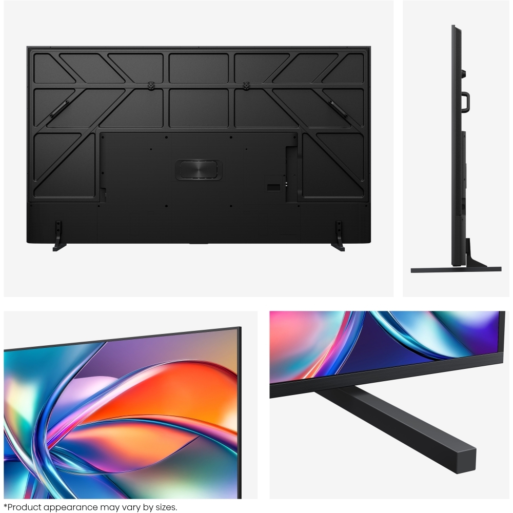 Hisense 98E7QTUK 98" QLED Smart Television, 4K Ultra HD, Grey, E Rated