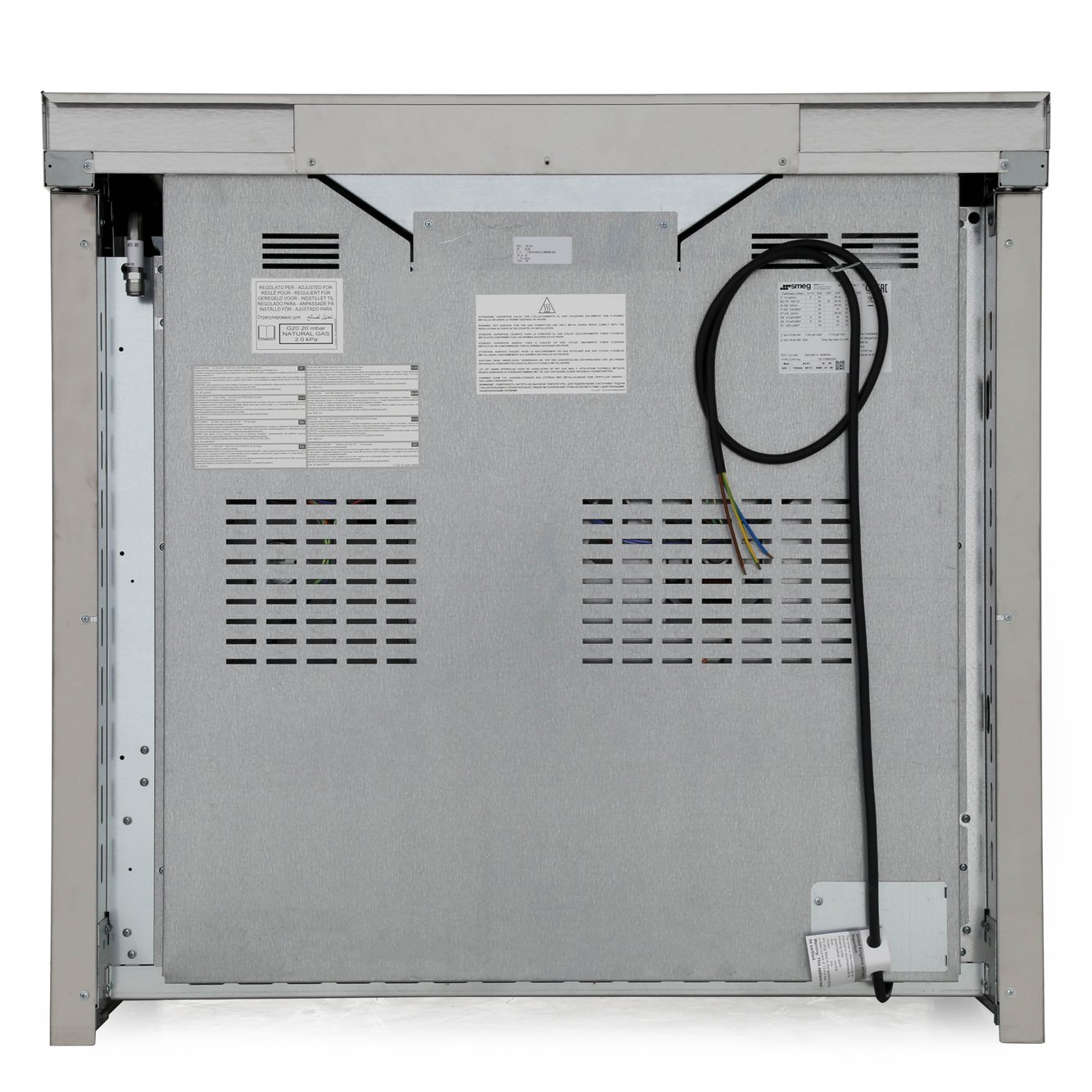 Smeg A281 Opera 100cm Dual Fuel Range Cooker, Stainless Steel, A Rated