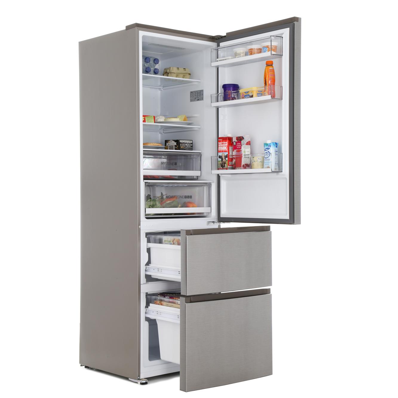 Buy Haier A3FE635CGJE Frost Free Fridge Freezer Silver Marks Electrical
