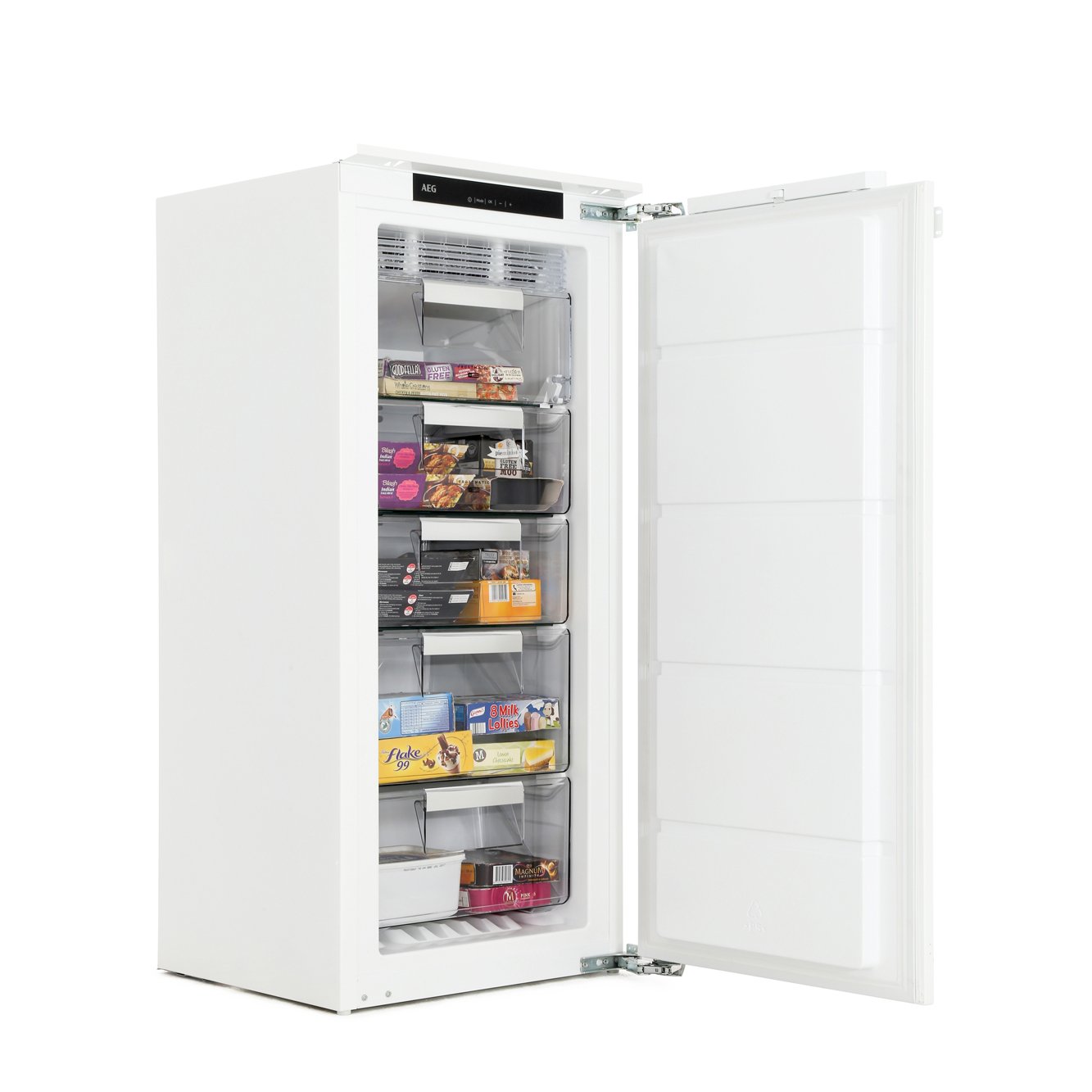 Buy AEG ABB8121VNF Frost Free Built In Freezer White Marks Electrical