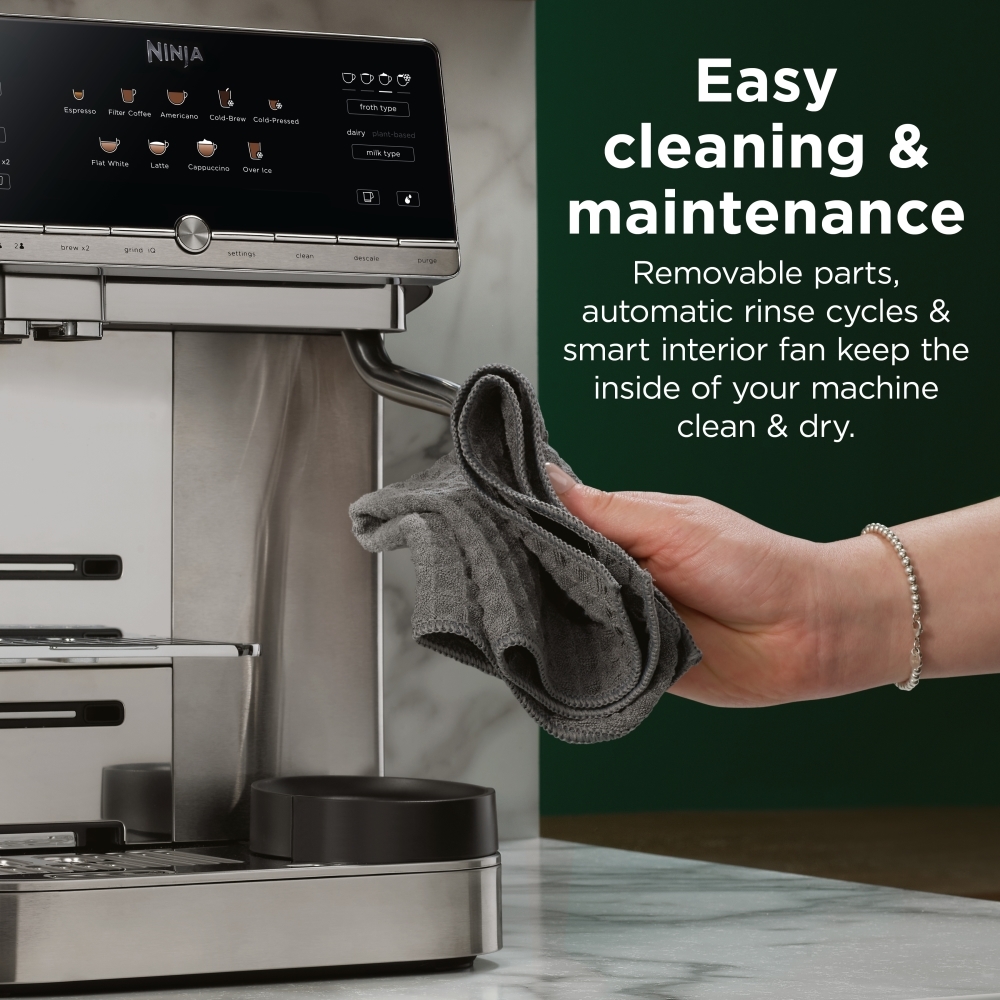 Ninja AE1001UK Coffee Machine, Black