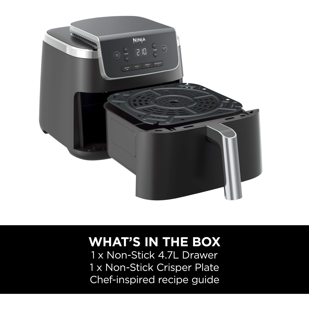 Ninja AF140UK PRO 4.7 litre Air Fryer, Black