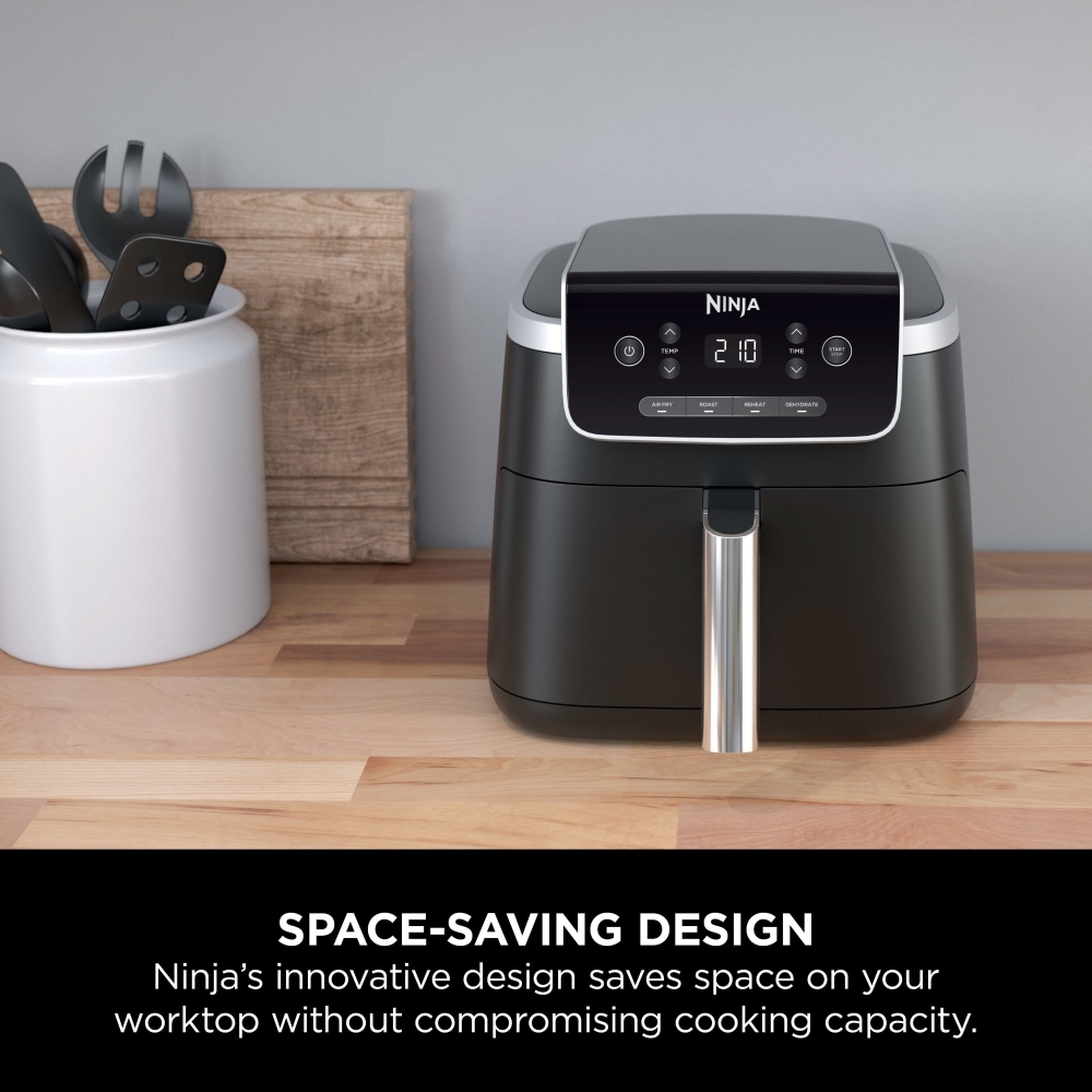 Ninja AF140UK PRO 4.7 litre Air Fryer, Black