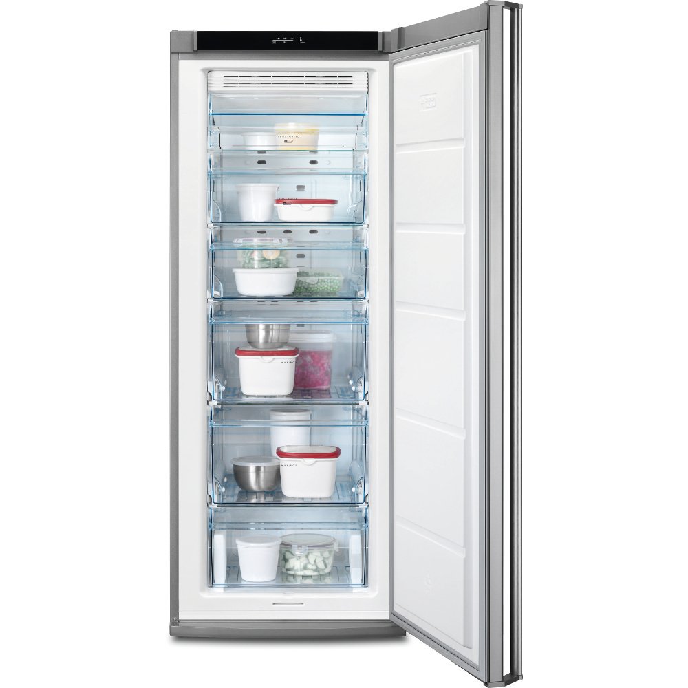 Buy AEG AGB62226NX Frost Free Tall Freezer Silver and Stainless Steel