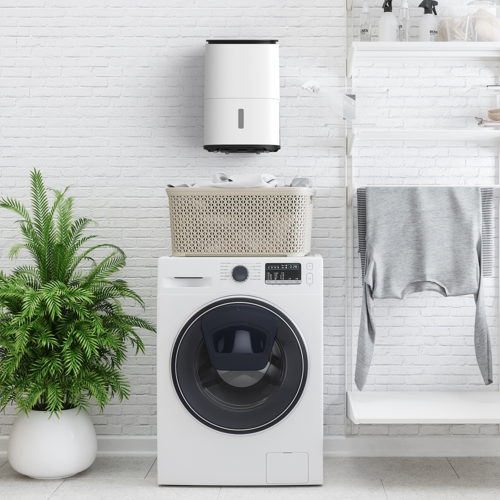 Meaco ARETEONE12L Dry Arete One 12l Dehumidifier & Air Purifier - White and Charcoal Black