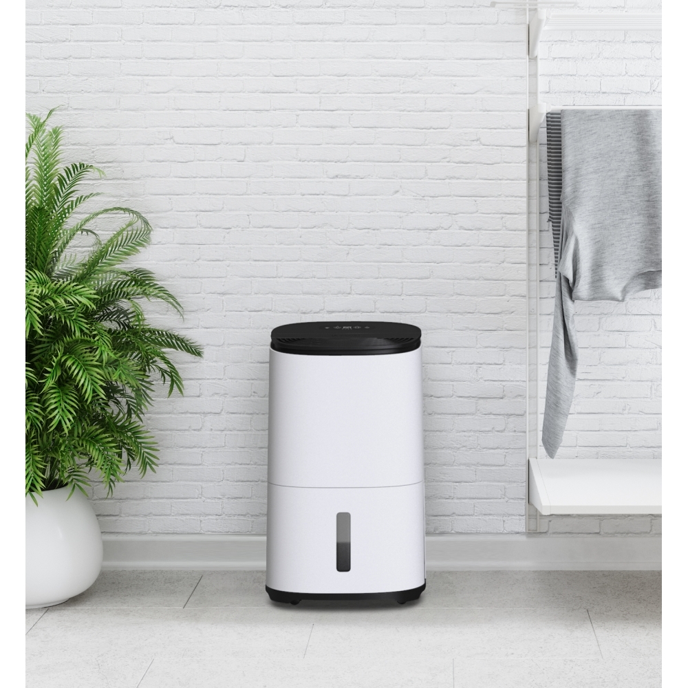 Meaco ARETEONE20L Dry Arete One 20l Dehumidifier & Air Purifier - White and Charcoal Black