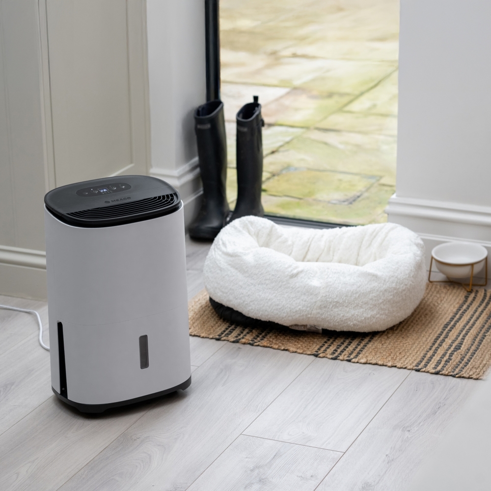 Meaco ARETEONE6L Dry Arete&reg; One 6l Compact Dehumidifier/Air Purifier, White