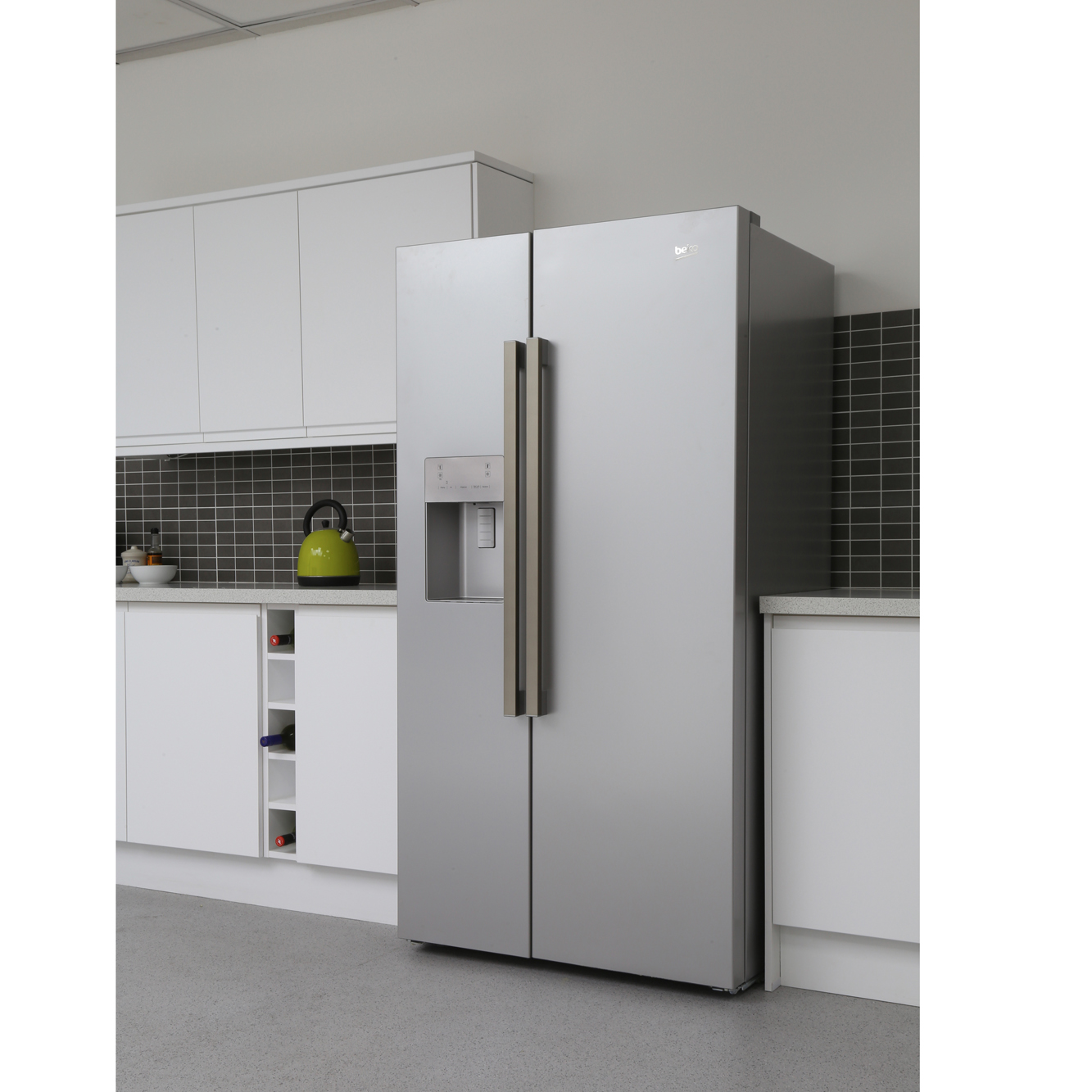 Buy Beko ASN541S American Fridge Freezer Silver Marks Electrical