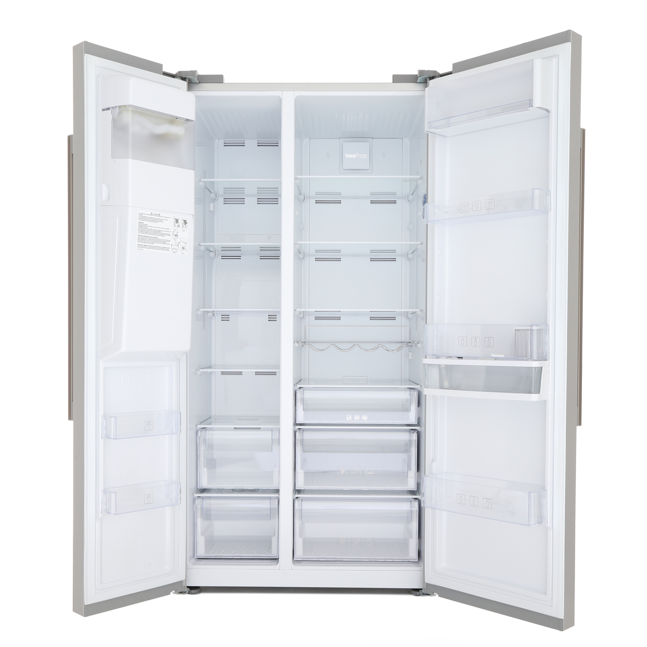 Buy Beko ASN541S American Fridge Freezer Silver Marks Electrical