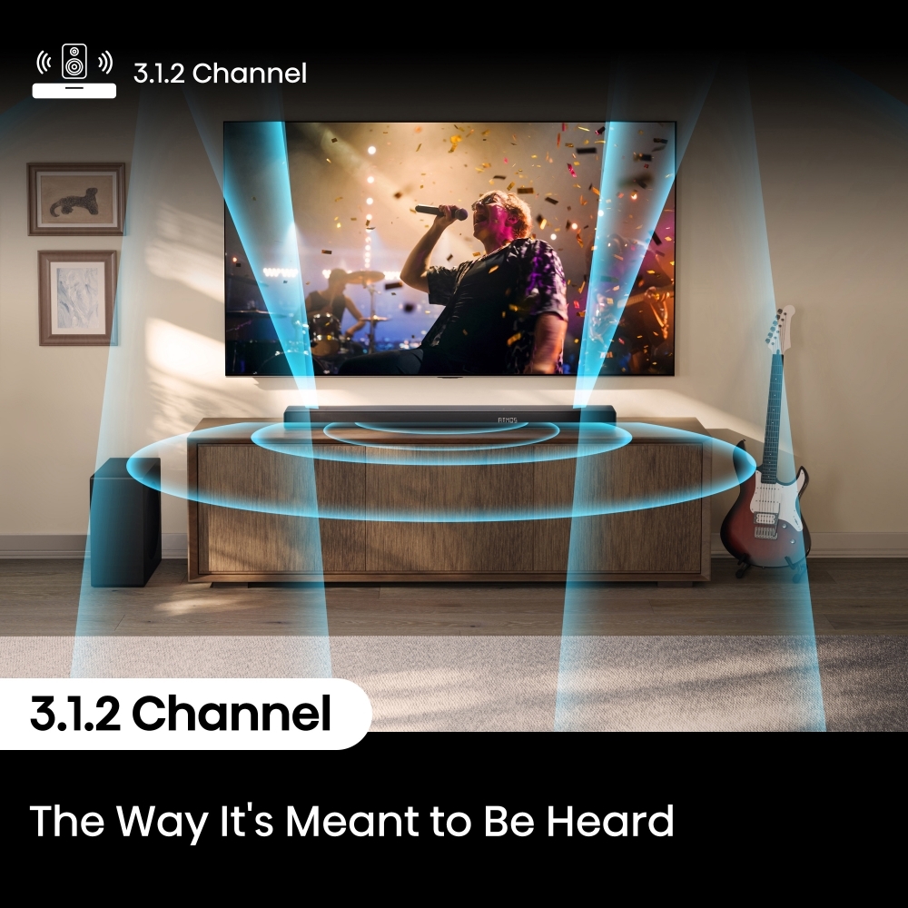 Hisense AX3120Q Sound Bar, Black