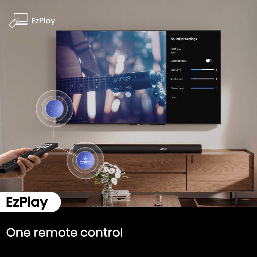 Hisense AX5100Q Sound Bar, Black