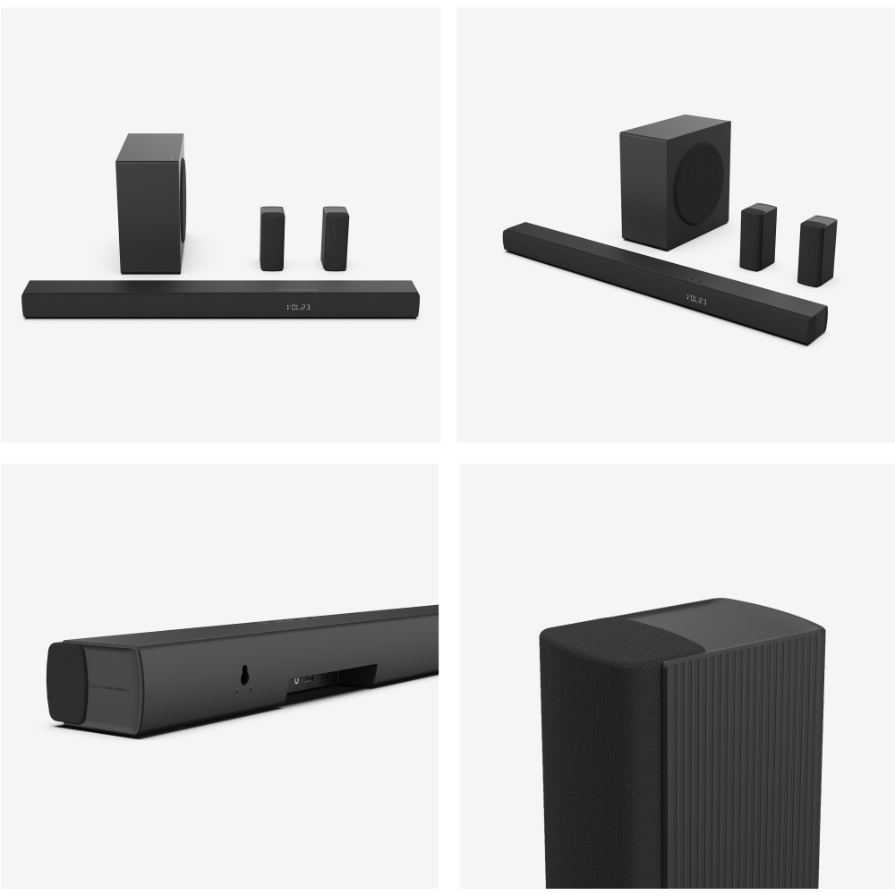 Hisense AX5100Q Sound Bar, Black