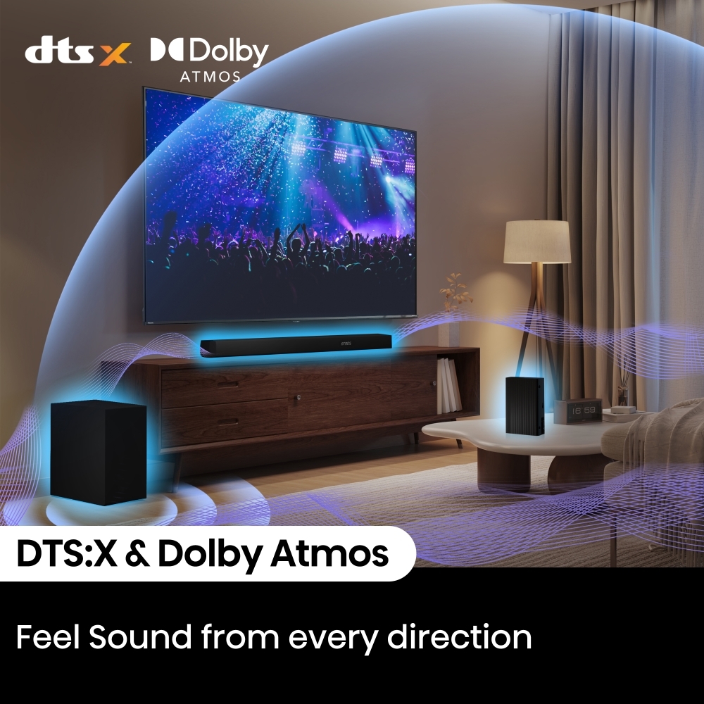 Hisense AX5100Q Sound Bar, Black