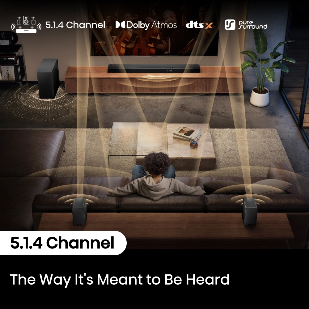 Hisense AX5140Q Sound Bar, Black