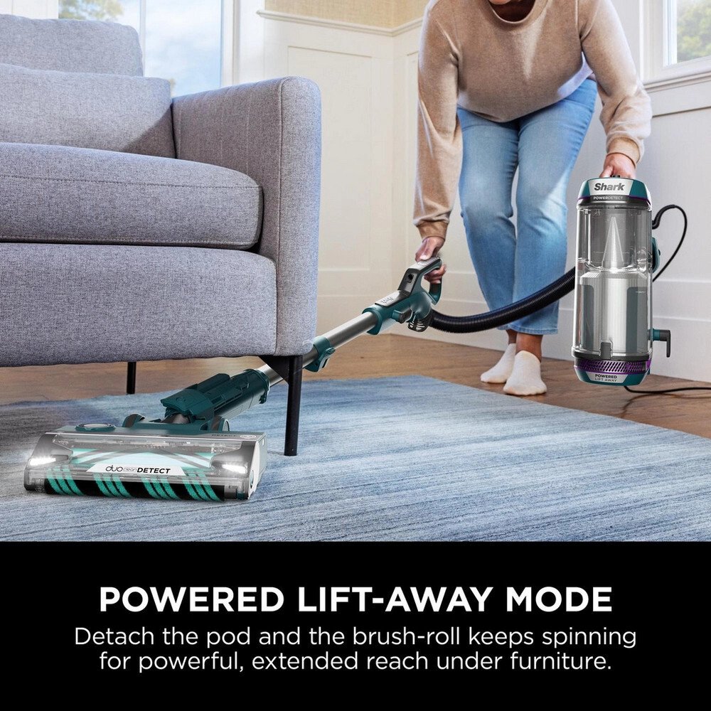 Shark AZ3900UKT PowerDetect  Powered Lift-Away Upright Pet Vacuum Cleaner, Blue