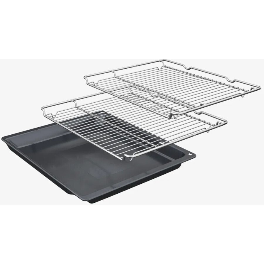 Neff B1ACE4AG3B N50 Built-In Electric Single Oven, Graphite Grey, A+ Rated
